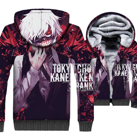 Tokyo Ghoul Jackets Tokyo Ghoul Series Kaneki Ken Super Cool D