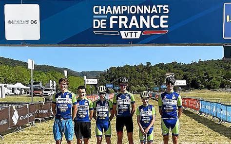 Lentente Cycliste Pays Du Leff Tait Au Championnat De France Vtt Le