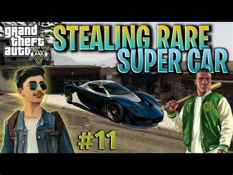 Franklin Stealing A Super Rare Car In Gta Gameplay Youtube