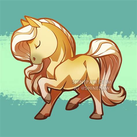 Kawaii Horse Drawing