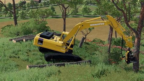 Komatsu Pc300 V10 Fs22 Mod Farming Simulator 22 Mod