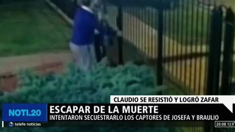 Claudio El Hombre Que Se Salvó Del Secuestro Esperaba El Balazo