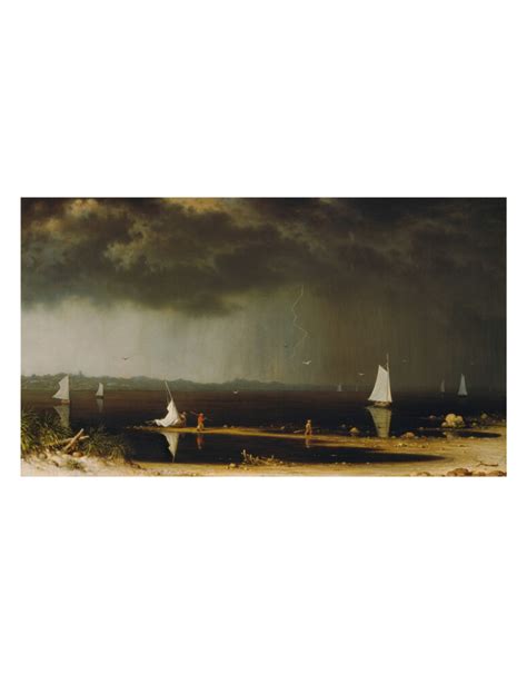 Amon Carter Poster Prints Thunder Storm On Narragansett Bay Amon