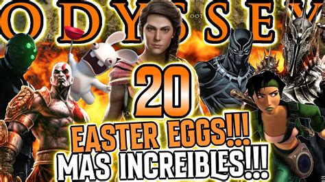 20 Easter Eggs Mas Increibles De Assassins Creed Odyssey Youtube