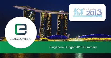 singapore budget  summary  accounting pte
