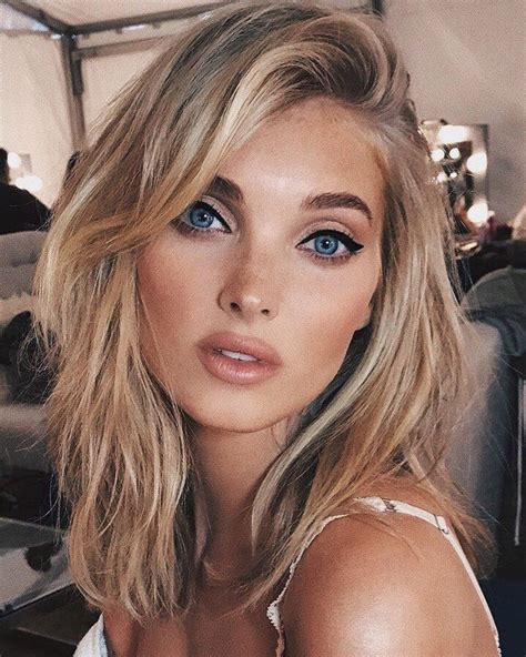 Image Result For Elsa Hosk Hair Balayage Hair Blonde Short Hair