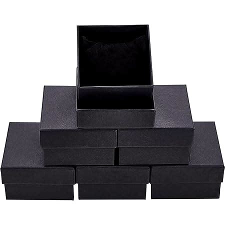 NBEADS 10 Pcs Paper Watch Box 8 6x7 9x5 2cm Cardboard Gift Box Watches