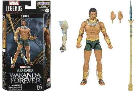 Marvel Legends Black Panther Wakanda Forever Namor Attuma Baf