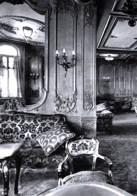 Magnificenttitanic The First Class Lounge On For Those In Peril