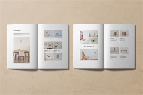 Product Catalog / Brochure Template on Behance