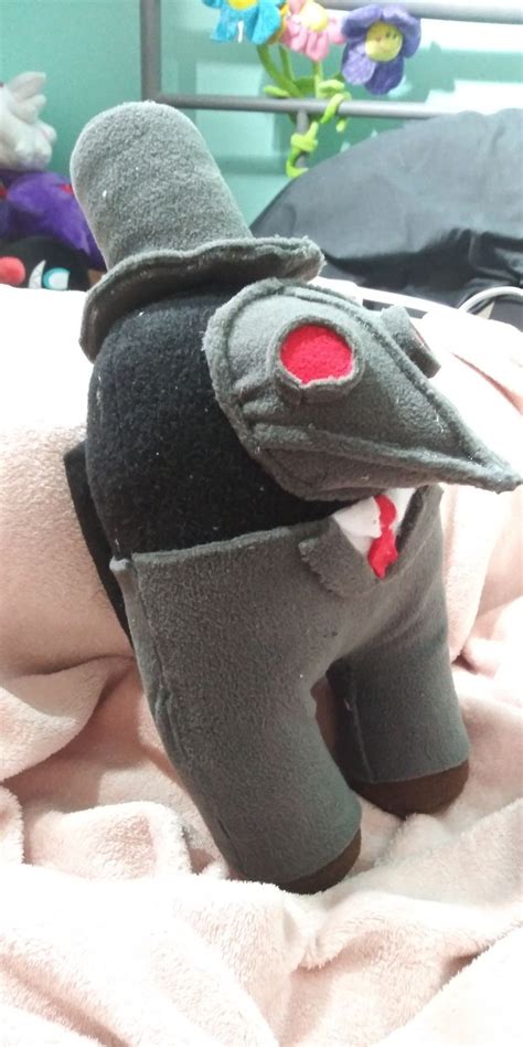 Among Us Plague Doctor 2 Plush Commission