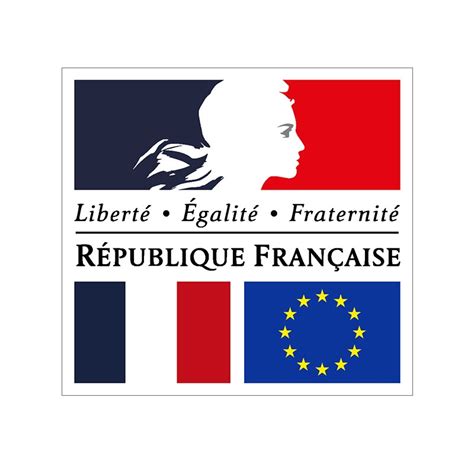 Devise de la République Française plaque 75 x 80 cm