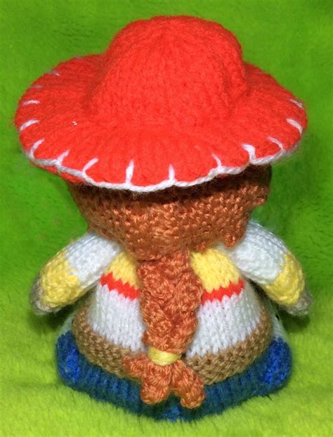 Knitting Pattern Cowgirl Inspired Choc Orange Cover 15 Cms Toy Knitclick