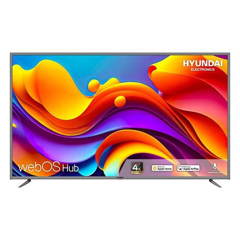 Ripley TELEVISOR SMART TV HYUNDAI 4K ULTRA HD 60 HYLED6003W4KM