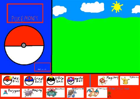 Pokemon Clicker: Real game 1 | Tynker