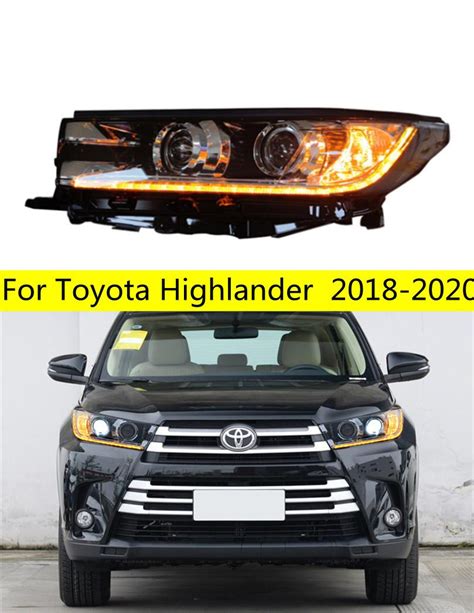 Accesorios De Iluminación Del Coche Para Toyota Highlander Faro LED 20