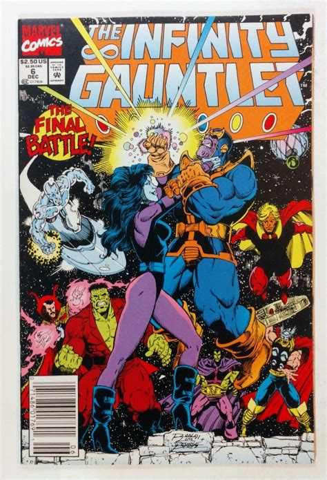 Infinity Gauntlet 6 Ns Adam Warlock Assumes Control Of The Infinity Gauntlet Comic Books