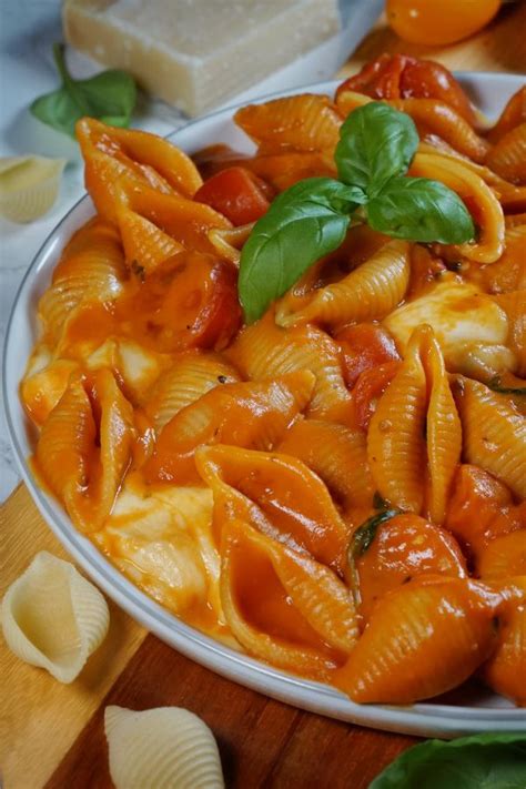 One Pot Pasta Rezept Mit Tomate Und Mozzarella