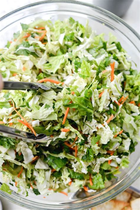 Asian Cabbage Chopped Salad Simply Scratch