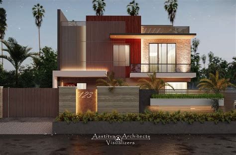 Simply Beautiful Modern Design Elevations For Your Home Aastitva