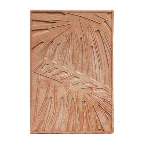 Palm Canvas Panel A Poggi Ugo Terracotta Impruneta