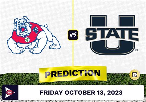 Fresno State Vs Utah State Cfb Prediction And Odds October 13 2023