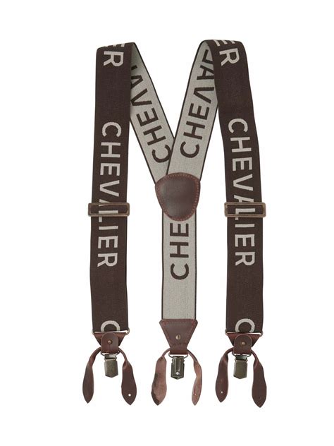 Chevalier Logo Suspenders - Chevalier