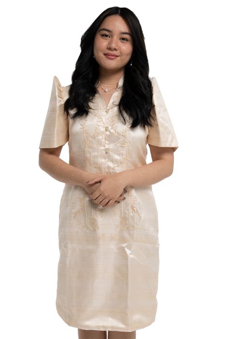 Filipiniana Dress Barong Tagalog Philippine National Costume Atelier