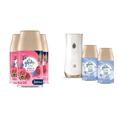 Glade Automatic Spray Refill Air Freshener For Home And Bathroom Rose