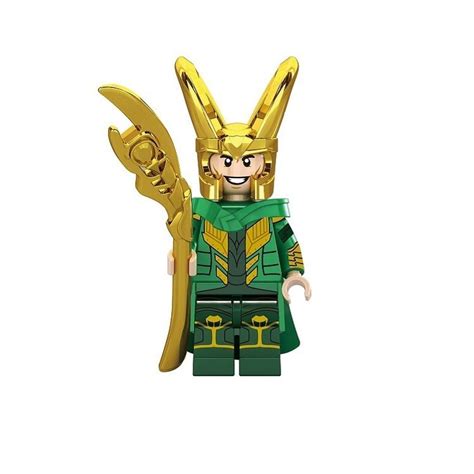 Loki Lego Compatible Marvel Building Block Figure Minifigure XH1373