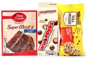 Chocolate Whopper Cookies Recipe (5 Ingredients)