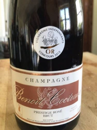 Benoit Cocteaux Prestige Ros Brut Champagne Vivino Us