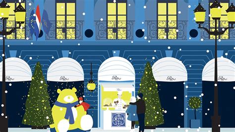 Le Ritz Paris installe son Petit Comptoir de Noël place Vendôme AD