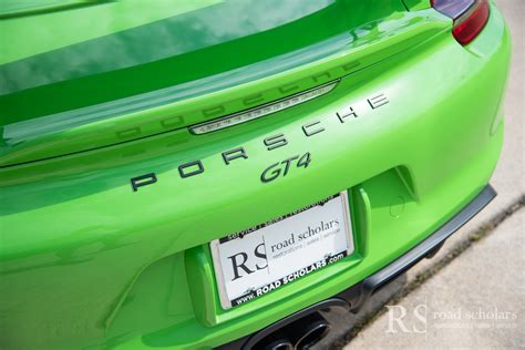 2016 Porsche Cayman Gt4 Road Scholars Vintage Porsche Sales And