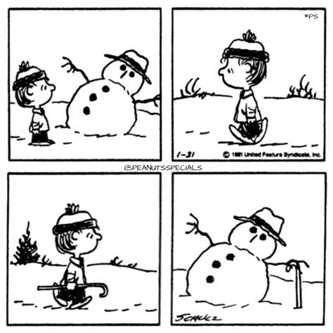 First Appearance January 31st 1981 Peanutsspecials Ps Pnts Schulz