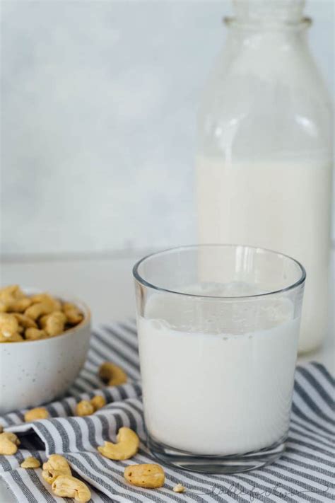 Creamy Cashew Milk Recipe Table For Two