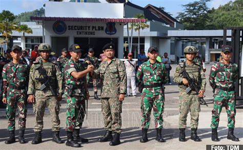 Air Times News Network TDM TNI AD Perkukuh Kerjasama Perketat