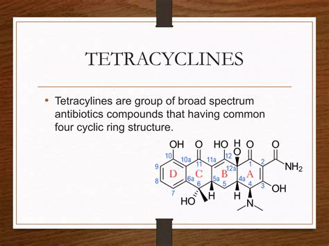 Tetracyclines Ppt