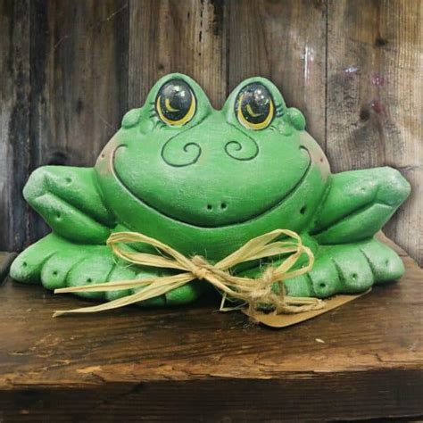 Ceramic Garden Frog My Community Made