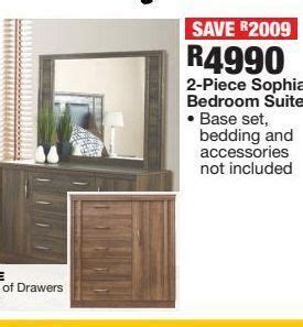 Bedroom suite offer at OK Furniture