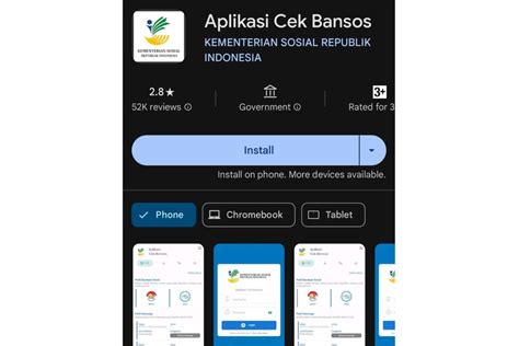 Apa Itu Aplikasi Cek Bansos Ini Fitur Dan Manfaatnya Antara News