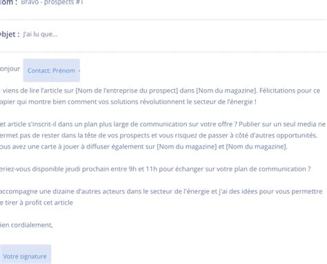 Exemple D Emailing De Prospection Comment R Ussir Vos Campagnes