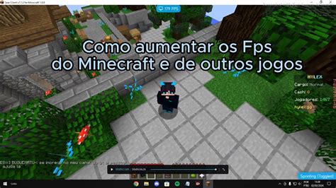 V Deo Tutorial De Como Aumentar Fps Do Minecraft E De Qualquer Outro