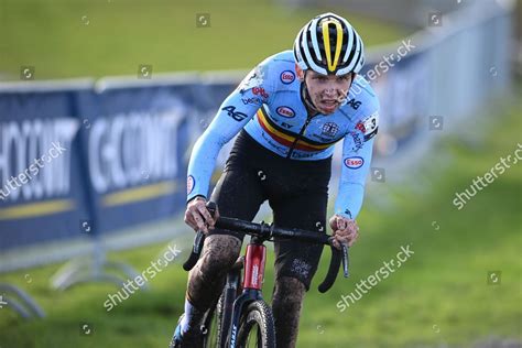 Belgian Aaron Dockx Pictured Action During Editorial Stock Photo