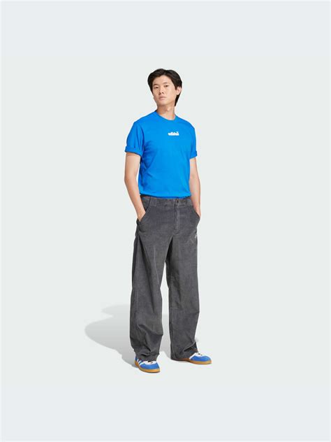 Футболка Adidas Jc8380 Kz для мужчин цвет Синий купить по выгодной
