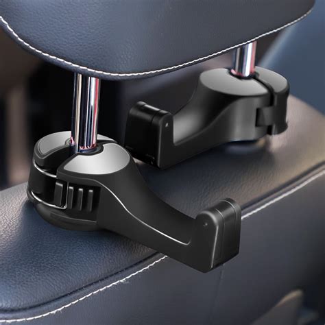 Car Back Seat Phone Holder Phone Bracket Car Hook Hidden Chair Hook