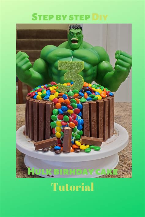 Hulk 1st Birthday Cakes