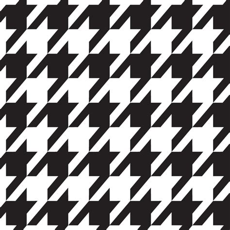 Houndstooth Solid Decal Print House Of Grafix