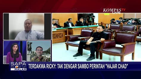 Beda Kesaksian Ricky Rizal Dan Kuat Ma Ruf Soal Perintah Hajar Chad