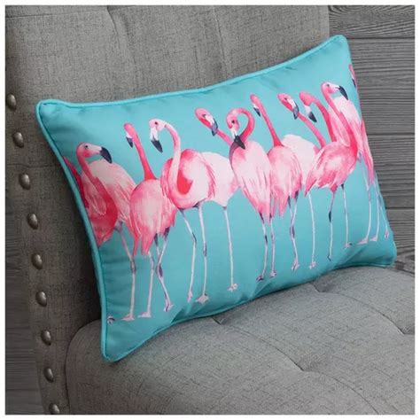 Blue And Pink Flamingo Pillow Hobby Lobby 6009864